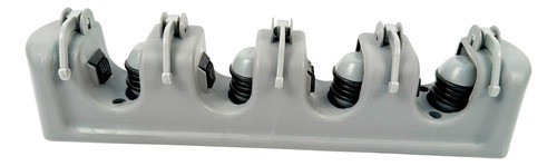 Soporte Organizador Porta Escobas Gancho Escobero Para 4 0