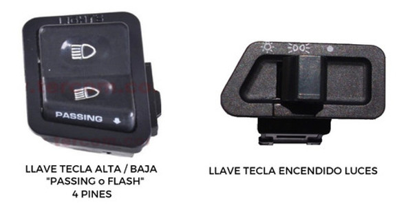 Keller Conquista 150 Llave Teclas Encendido Luces C Passing 1