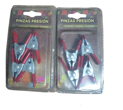 Pack De 8 Pinzas Metálicas Tipo Morsa 5 Cm 0