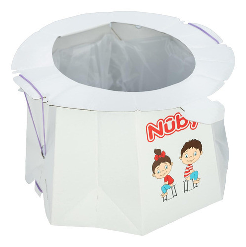 Potty Portátil Nuby Desechable Para Viajes Paquete De 4 Unid 1