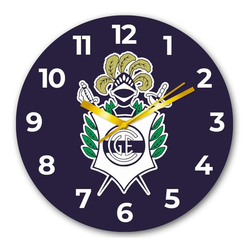 Reloj De Pared De Club De Gimnasia Y Esgrima La Plata 0