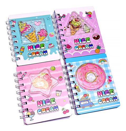 Libreta Infantil Laberinto Verde Pastel A6 - Goldin Papeleri 0