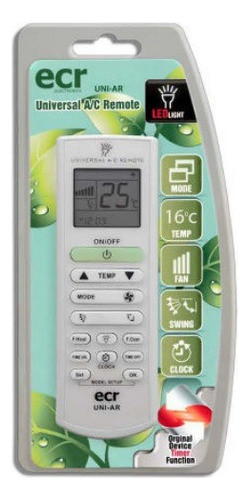 Control Remoto Universal Aire Acondicionado Split Frio Calor 0