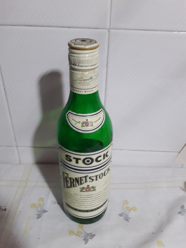 Antigua Botella Fernet Checo De 45 Cl -vacia- Para Coleccion 0
