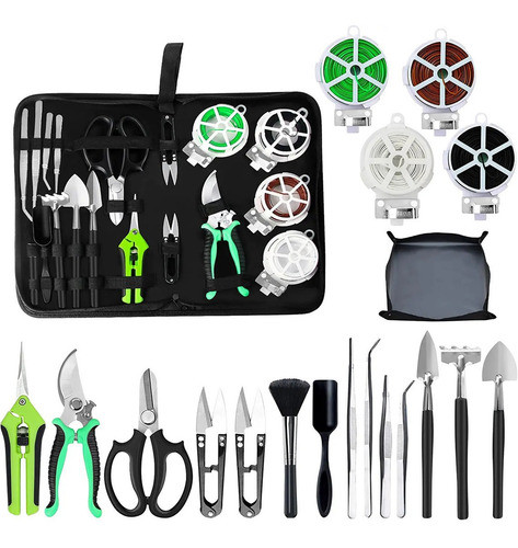 Kit De Arbol De Bonsai Juego De 20 Herramientas 0