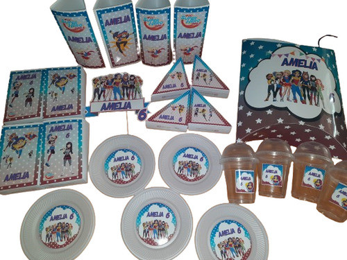 Cotillón Personalizado X 30 Super Girls 0