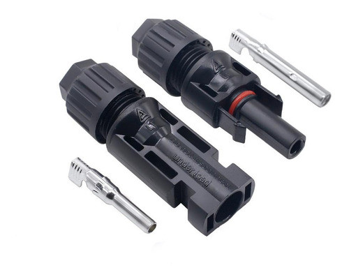 Par De Conectores Mc4 Paneles Solares 1 M + 1 H Calidad Hobb 0