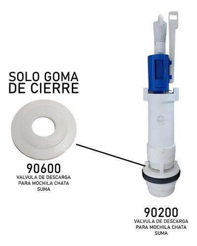 Repuesto Goma De Cierre Para Descarga Ideal De Mochila Suma 1