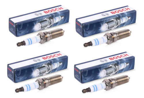 Kit 4 Bujias Bosch Iridium Volvo S60 Sx60 V70 2.0t S40 1.6 0