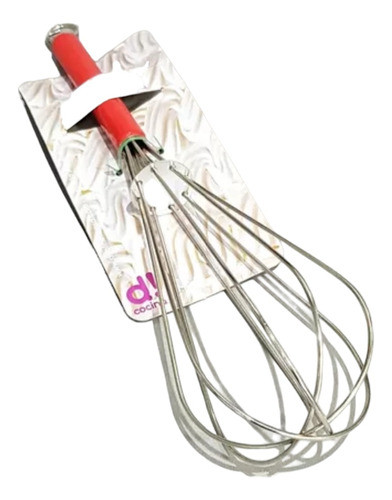 Batidor Metal , C/mango Color Metal - (30 Cm ) - Fullfesta 0