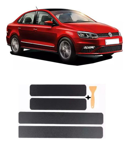 Accesorio Tuning Cubre Zócalos Carbono Volkswagen Vento 2022 0