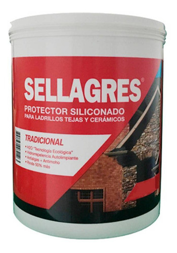 Protector Silicona Sellagres Ladrillos Tejas 20lts Petrilac 0