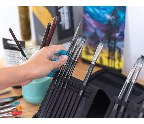 21pack Conjuntos De Pinceles De Pintura Al Óleo Kits De Pinc 1