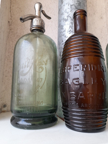 Antiguo Sifón Primera Soderia Córdoba 01 Badiali Hnos. 0