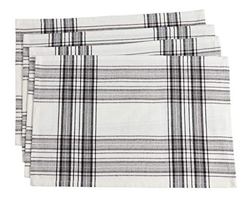 Manteles Individuales De Diseño De Cuadros Escoceses Saro L 0