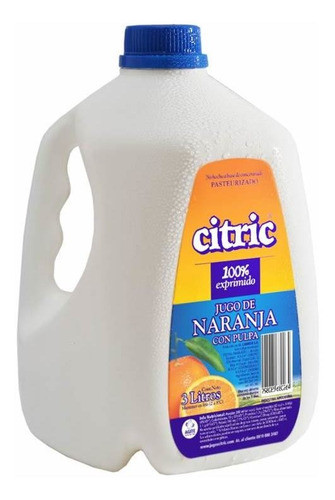 Pack X 6 Unid. Jugo  Cosecha 5 Lt Citric Jugos P/beber 0