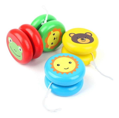 Yoyo Juguete De Madera Didáctico - Piki.uy 0