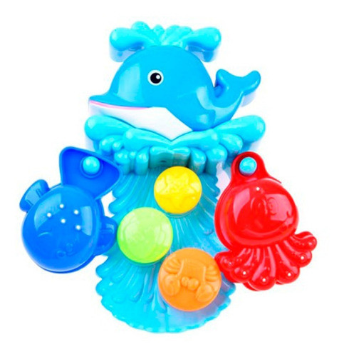 Juguete Para Agua Baño Infantil Ballena Ok Baby 1
