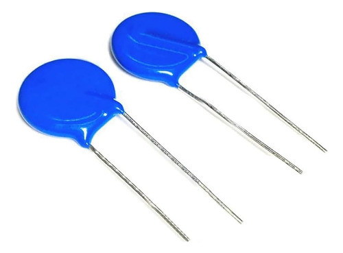 Pack X5 Varistor 10mm 25vac 25v 10k25 10n390k S10k25 0