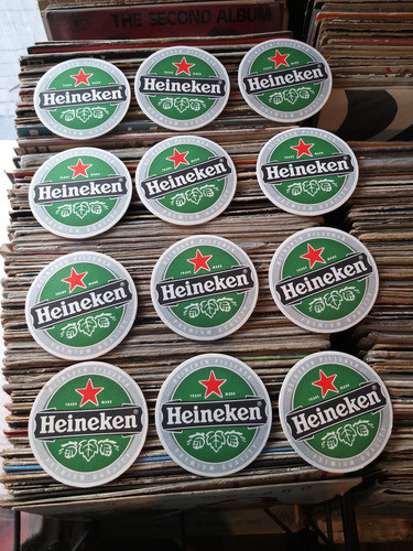 Heineken Posavasos En Exelente Estado 12 X 400 0