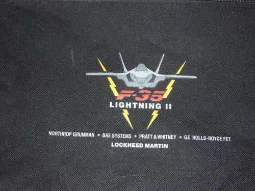 Espectacular!! Morral Orig. Lockheed Martin F-35 Lightning 2 0