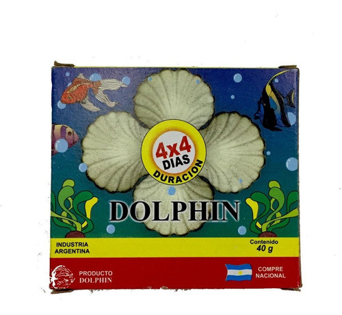 Dolphin 4 Días Alimento De Vacaciones Peces Local Polyptera 0