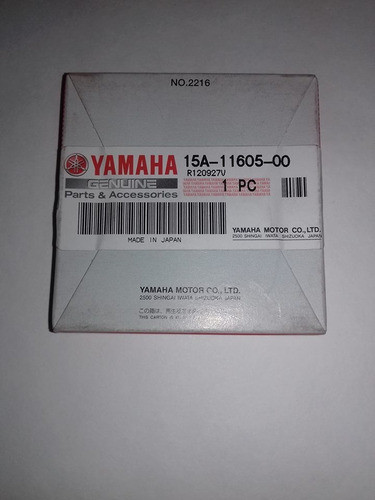 Aros De Piston De Yamaha Tw200 0.50mm Orig Stinger Motos 1
