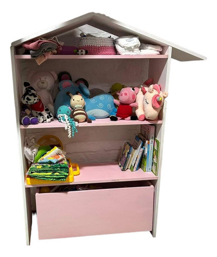 Repisa Casita, Estanteria Infantil 0