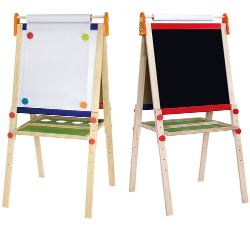 Pizarrón De Pie Magnético Para Niños Viga 0