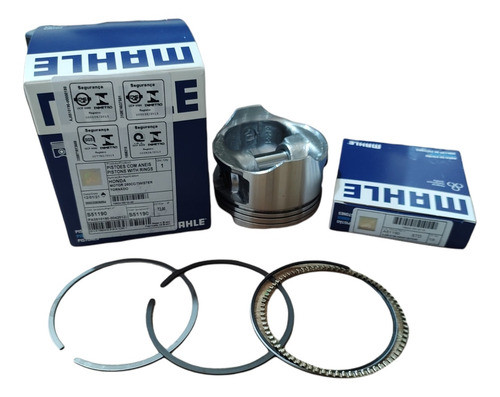 Kit Piston Aros Honda Cbx 250 Twister Mahle Original 0.25 0