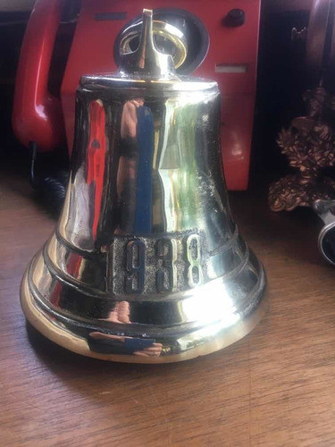 Campana Bronce Tipo Antigua 22cm Gran Sonido 1