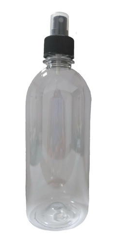 Frasco, Envase Botella Pet 500ml Modelo Alto Con Spray X20 0