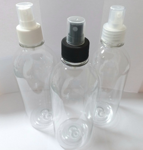 Frasco, Envase Botella Pet 500ml Modelo Alto Con Spray X20 1