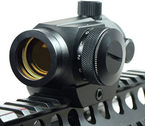 Mira Telescópica Punto Rojo Y Verde Elevador Doble Alto Bajo 1