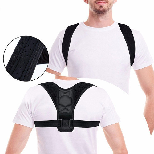 Corrector De Postura Espalda Espaldera Soporte Ajustable 0