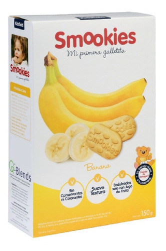 Galletitas Dulces Banana Smookies 150g 0