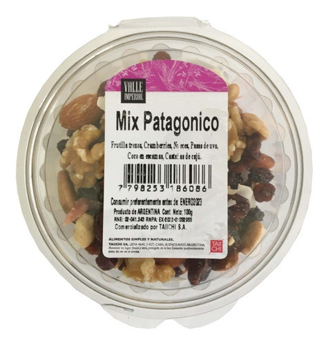 Mix Frutos Secos Patagonico 100gr 0