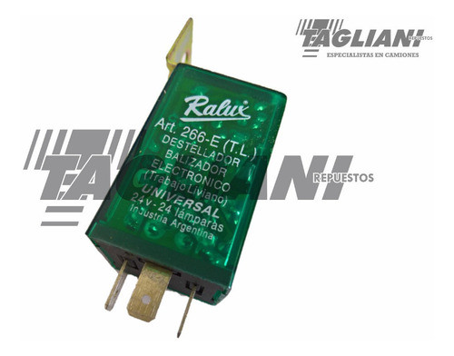 Destellador Balizador Electronico 24v 3 Patas Camion Fiat 0