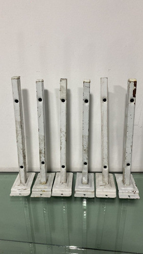 Ménsulas Placa Ranurada X10 Usadas Panel Estante Reforzada 0