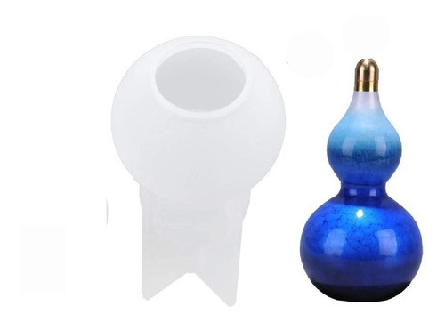 Molde Silicona Para Resina Epoxy Mini Calabaza Vela Jabon 0