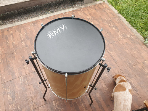 Surdo Madera Rmv 16 Pulgadas Bombo Tambor 1