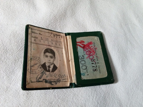 Antiguo Carnet Club Harrods Gath Chavez 1