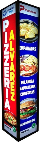 Carteles Triangulares Luminoso Para Negocios 0