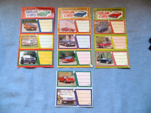 Etiquetas Escolares X 11 Unidades Automoviles Autos 1