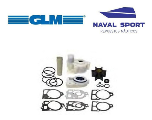 Kit Bomba Agua Mercury 2t 65 85 90 110 115 150-225hp L4l6v6 0