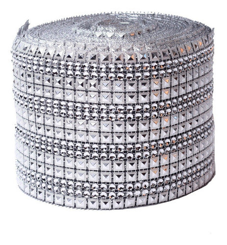 Malla Rectangular + Strass X Metro - Art 1269 Falso Strass 0