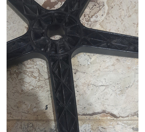 Base Estrella Para Sillon De Oficina 62cm. Ahujero 50mmref1 1