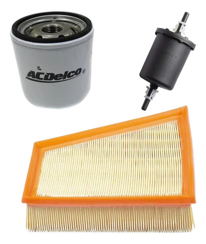 Kit 3 Filtros Gol Trend/ Voyage 1.6 1.8 Bah 3c Acdelco 0