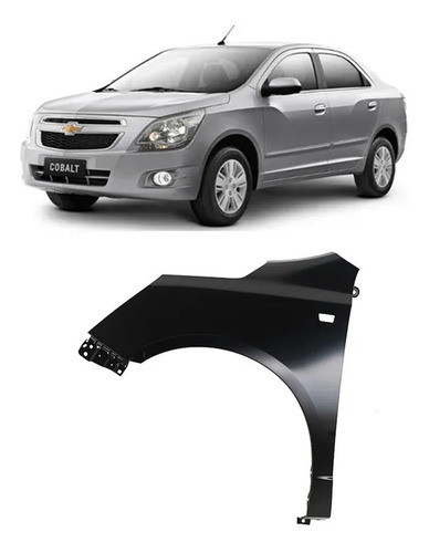 Guardabarro Cobalt 2013 2014 2015 Con Agujero Izquierdo 1