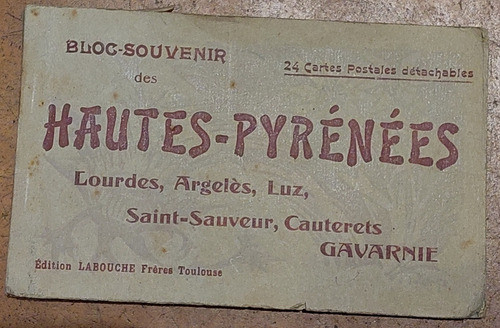Gavarnie Pirineos Lote 24 Postales Pirineos Lourdes Auto 0